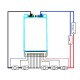 BMS PCM PCB charging module Li-ion - balance 13S - 48V - 15A/7A - for 18650 cells